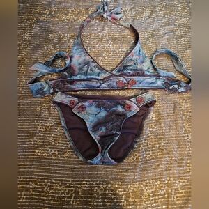 Y2k Vintage Lucky Brand Bikini Xsmall